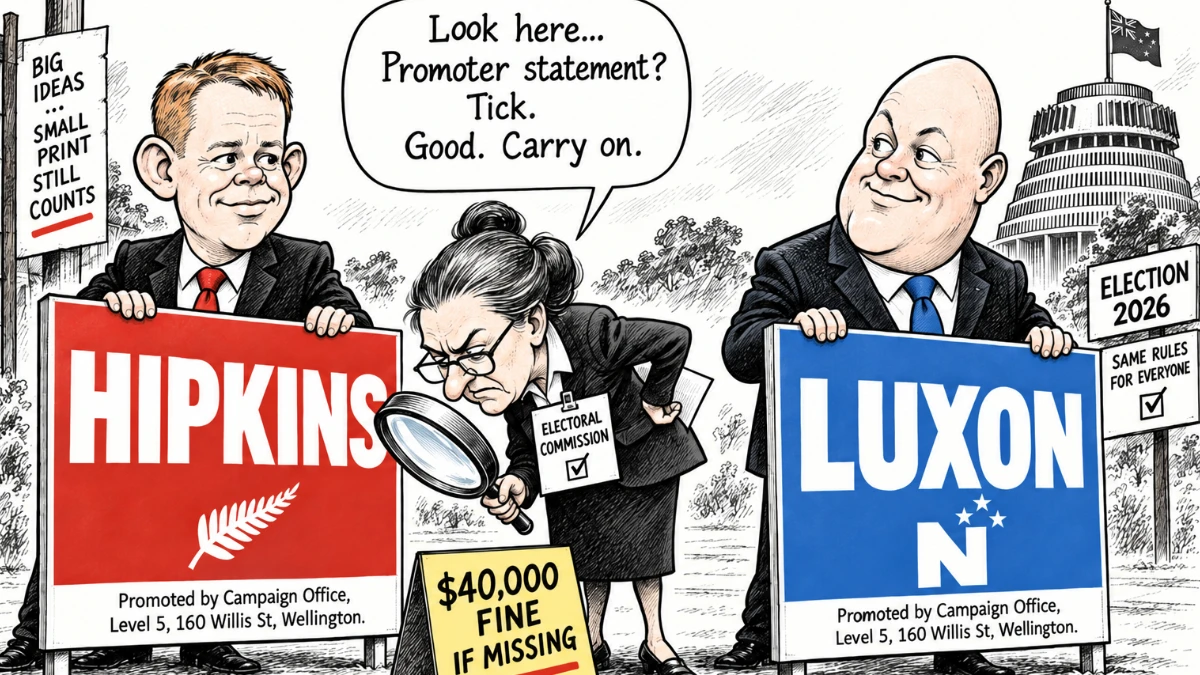 Election ads need promoter statements even outside campaign spending period