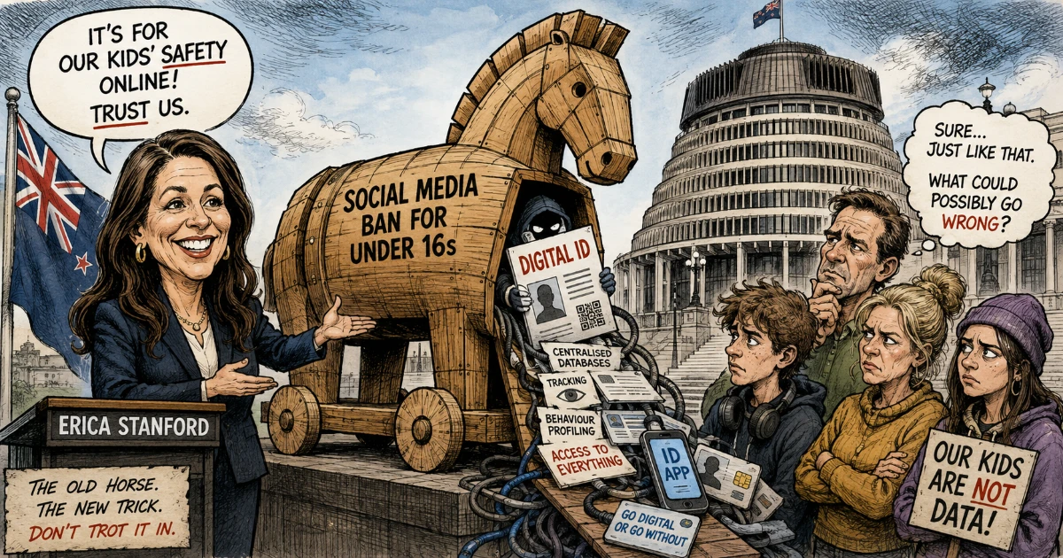 National opens door to digital ID as Labour frets social media crackdown may not go far enough