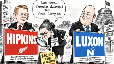 Election ads need promoter statements even outside campaign spending period