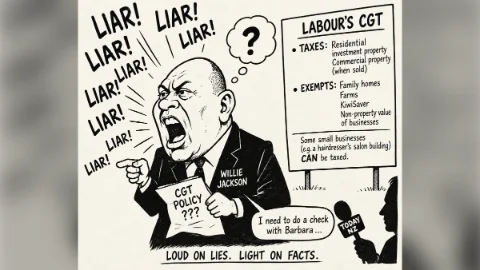 Willie Jackson calls National liars as ASA says Labour CGT can hit small businesses