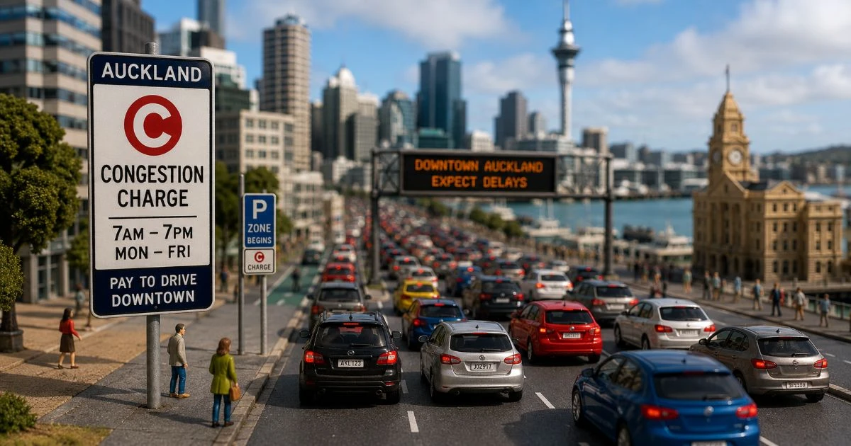 Auckland congestion charges could cost drivers up to $7 per trip