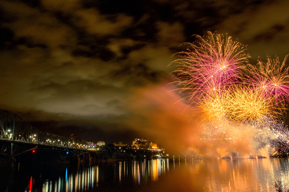 Fireworks Background