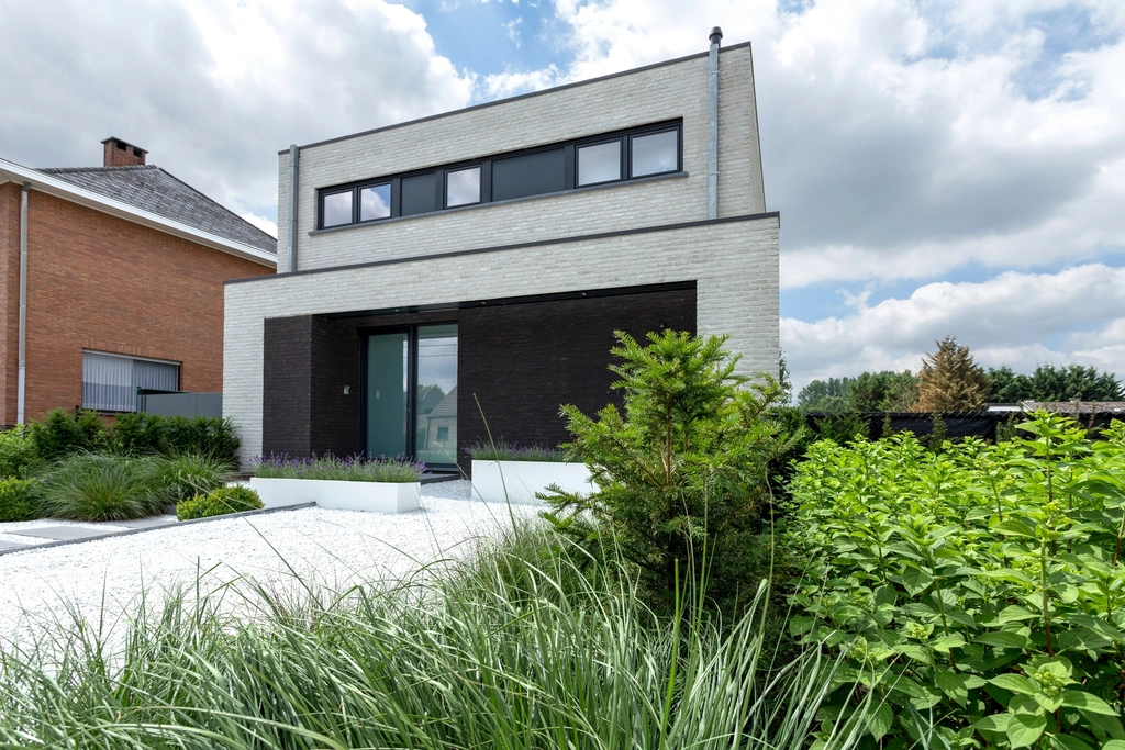 Modern house, real estate
