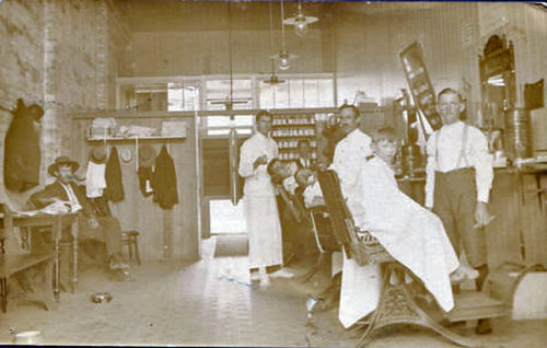 Barber's shop - 1911