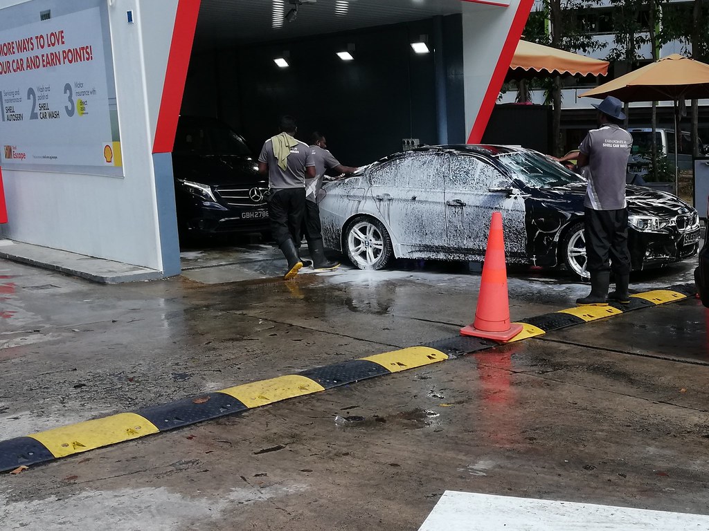 Manual car wash