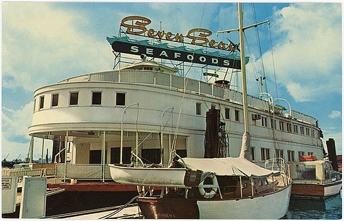 Postcard: Seven Seas Seafood Restaurant, North Vancouver, BC