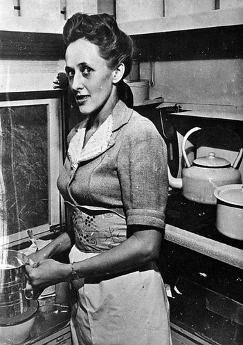 Dental nurse in the Rail Dental Clinic, 1946