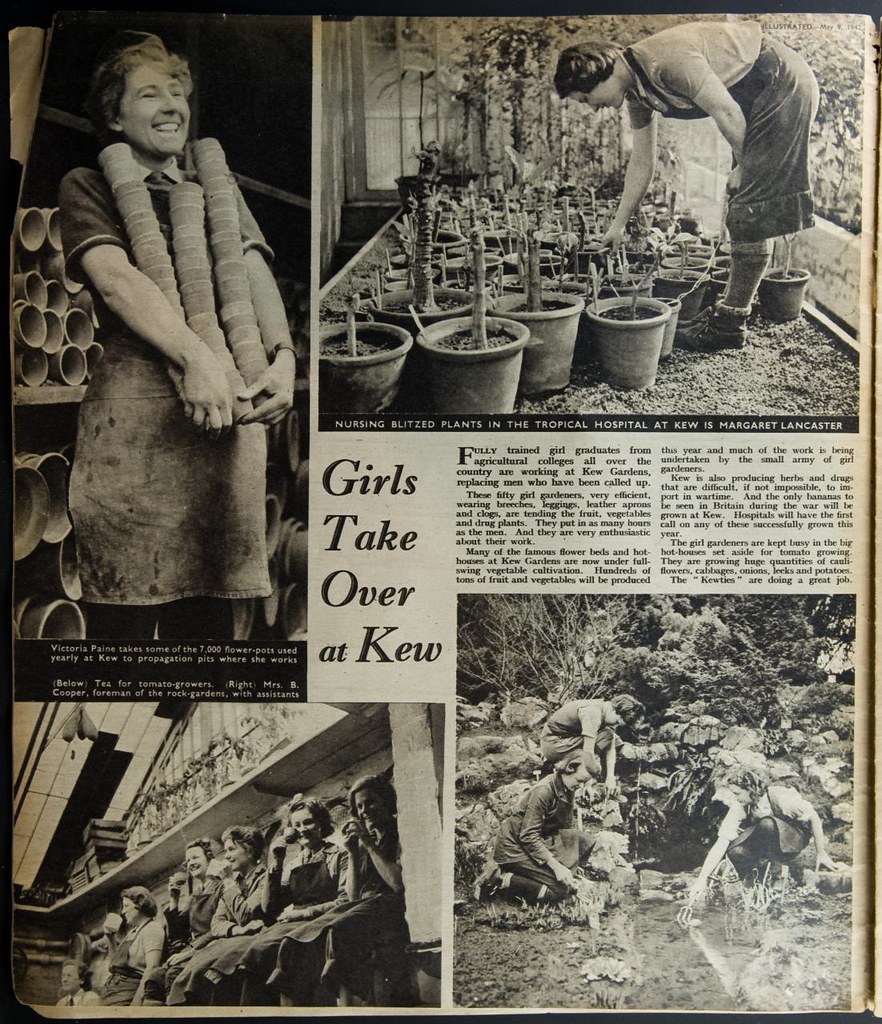 Girls Take Over at Kew Gardens - whatever next?!