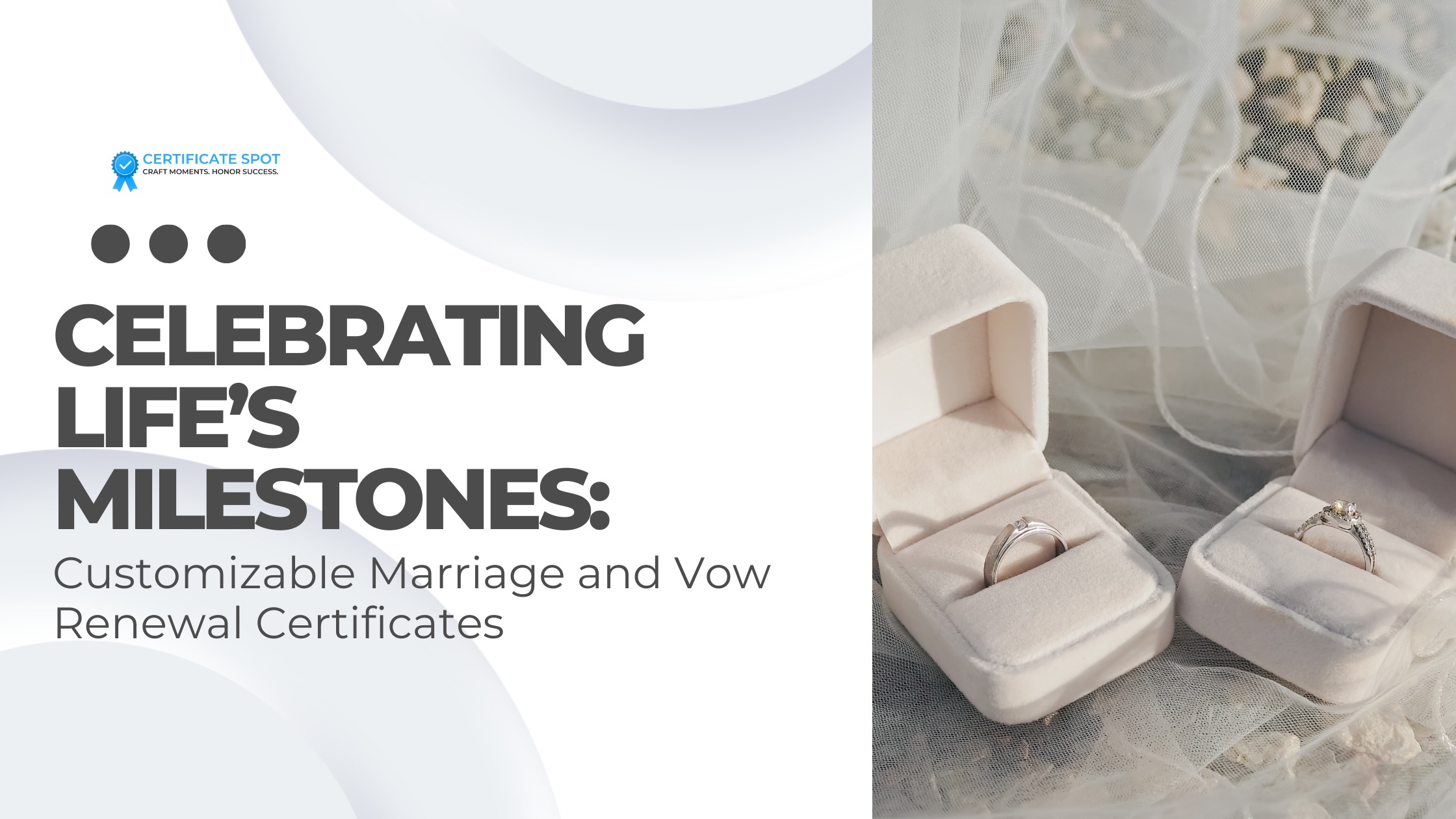 Celebrating Life’s Milestones: Customizable Marriage and Vow Renewal Certificates