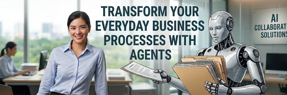 Transform Your Everyday Business Processes with Agents cover
