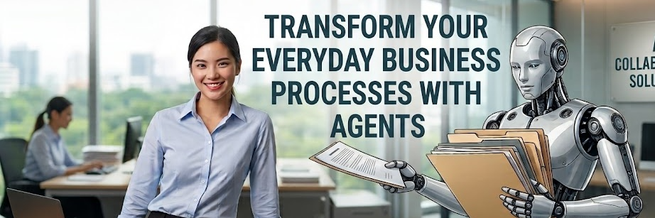 Transform Your Everyday Business Processes with Agents cover