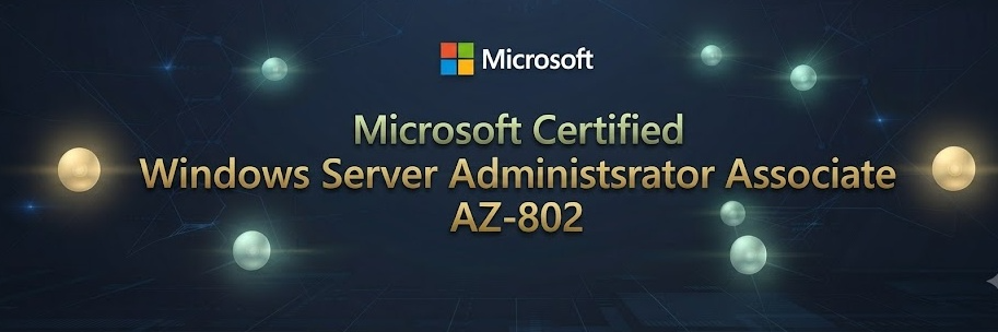 Windows Server Administrator Associate AZ 802 cover