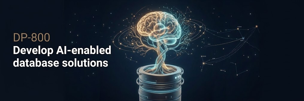DP-800: Develop AI-Enabled Database Solutions cover
