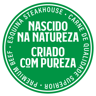 Selo qualidade Cervejaria Esquina - Carne superior