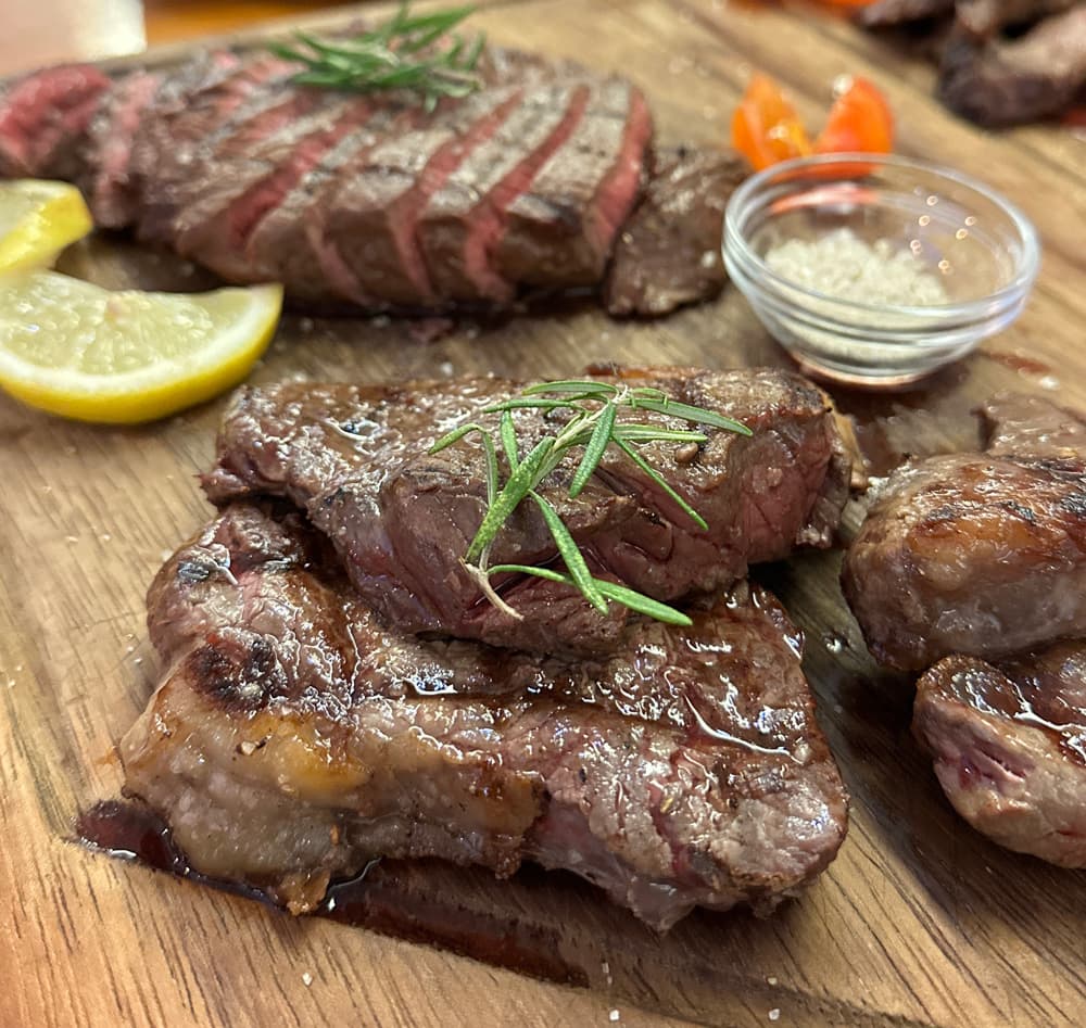 Carne maturada Ramo Grande - Ementa