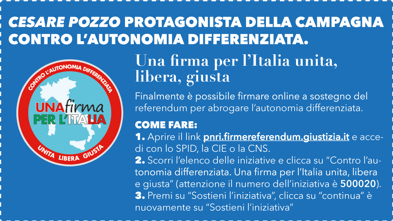 Contro l'autonomia differenziata