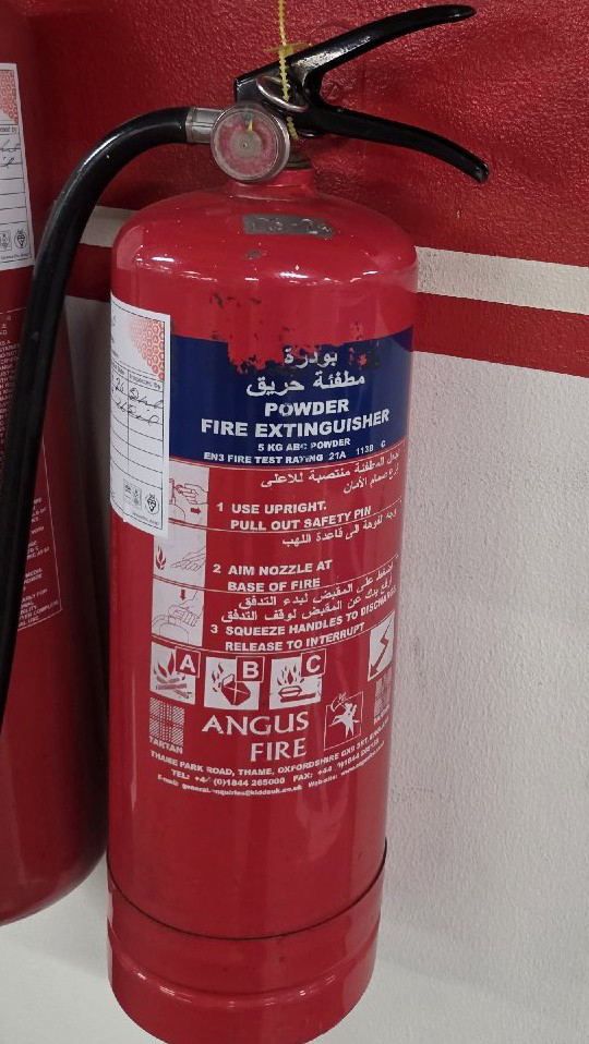 Angus Fire 5kg ABC Powder Extinguisher