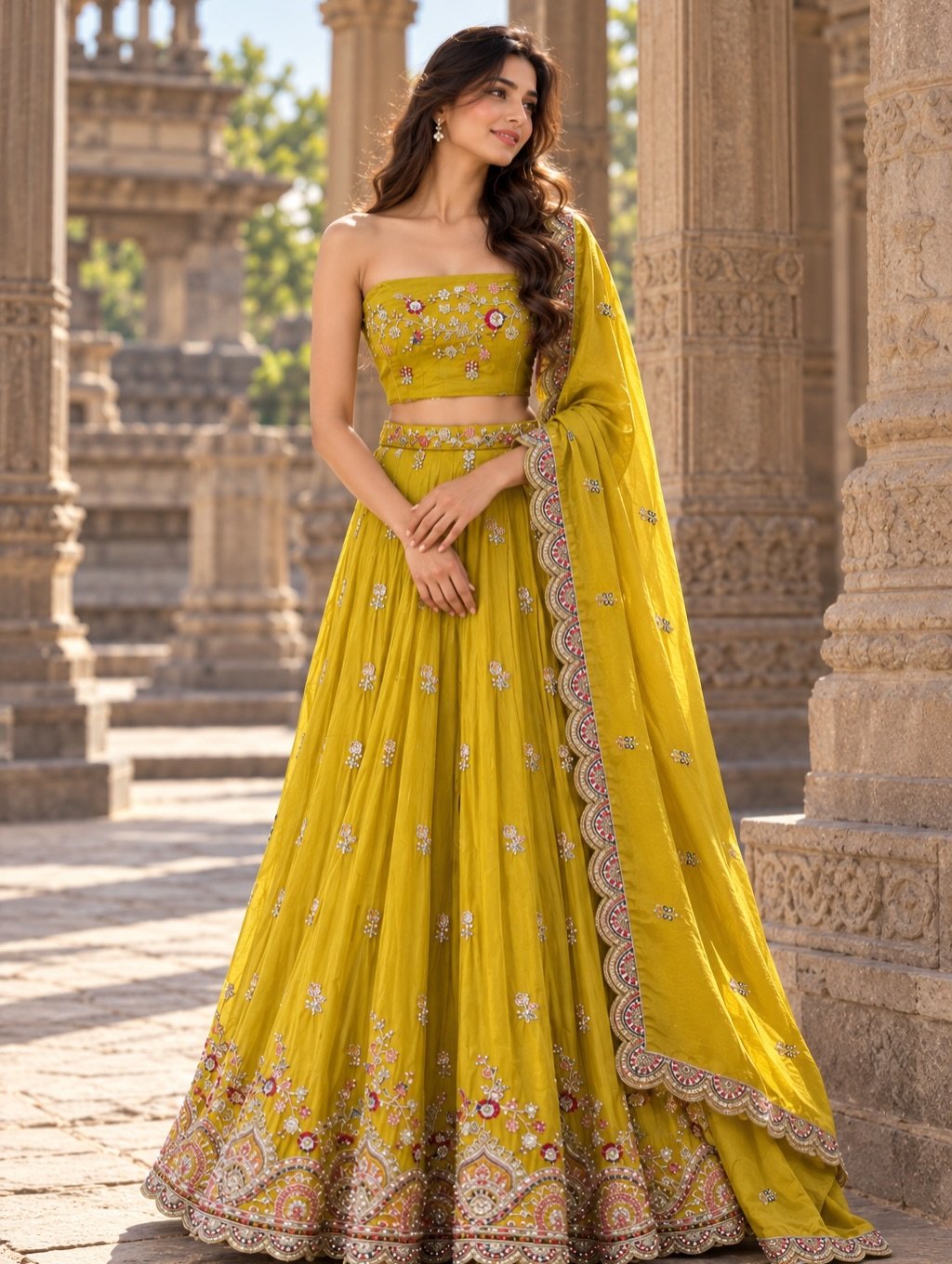 Sarees, in the studio