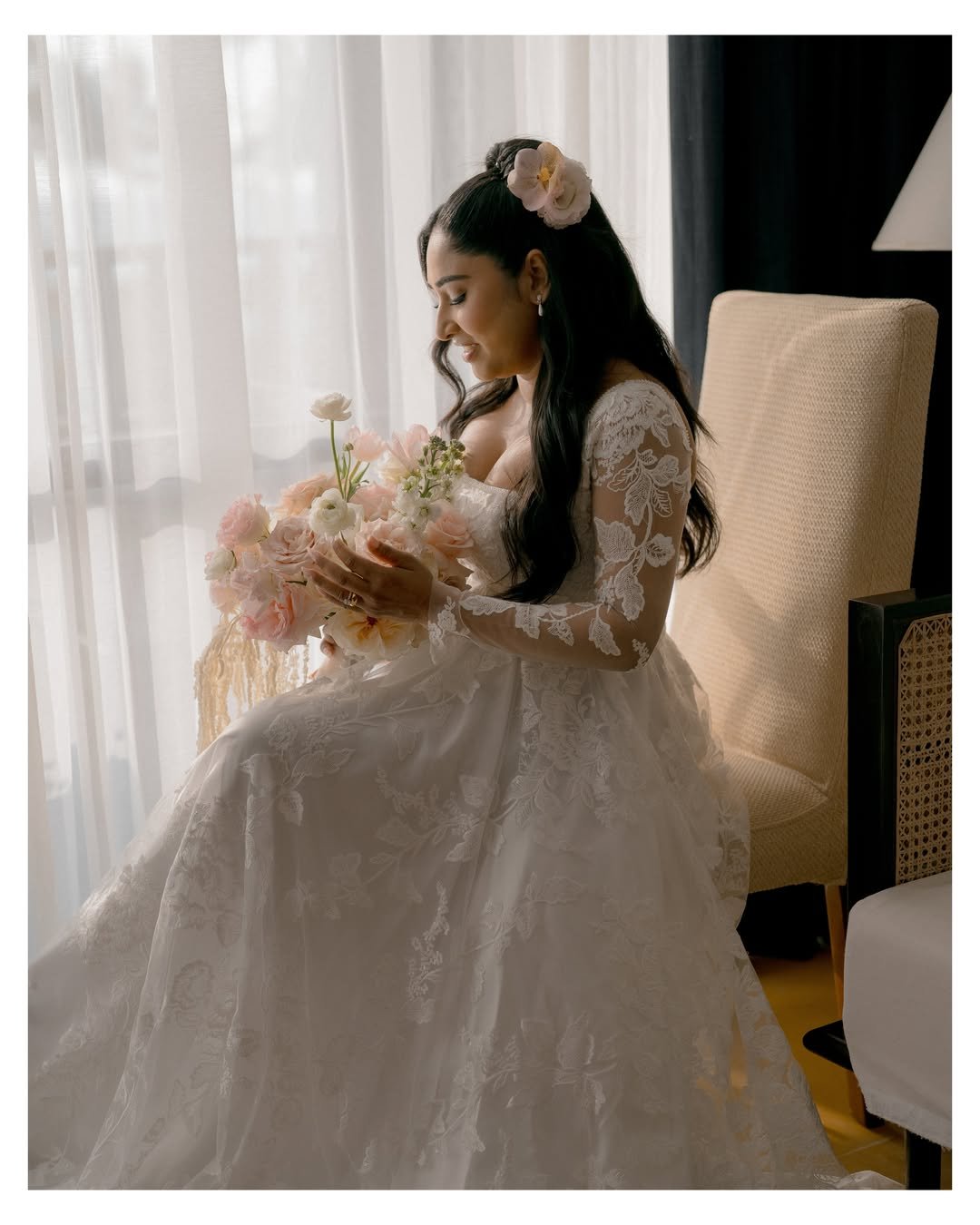 Getting ready, the ring and the reception