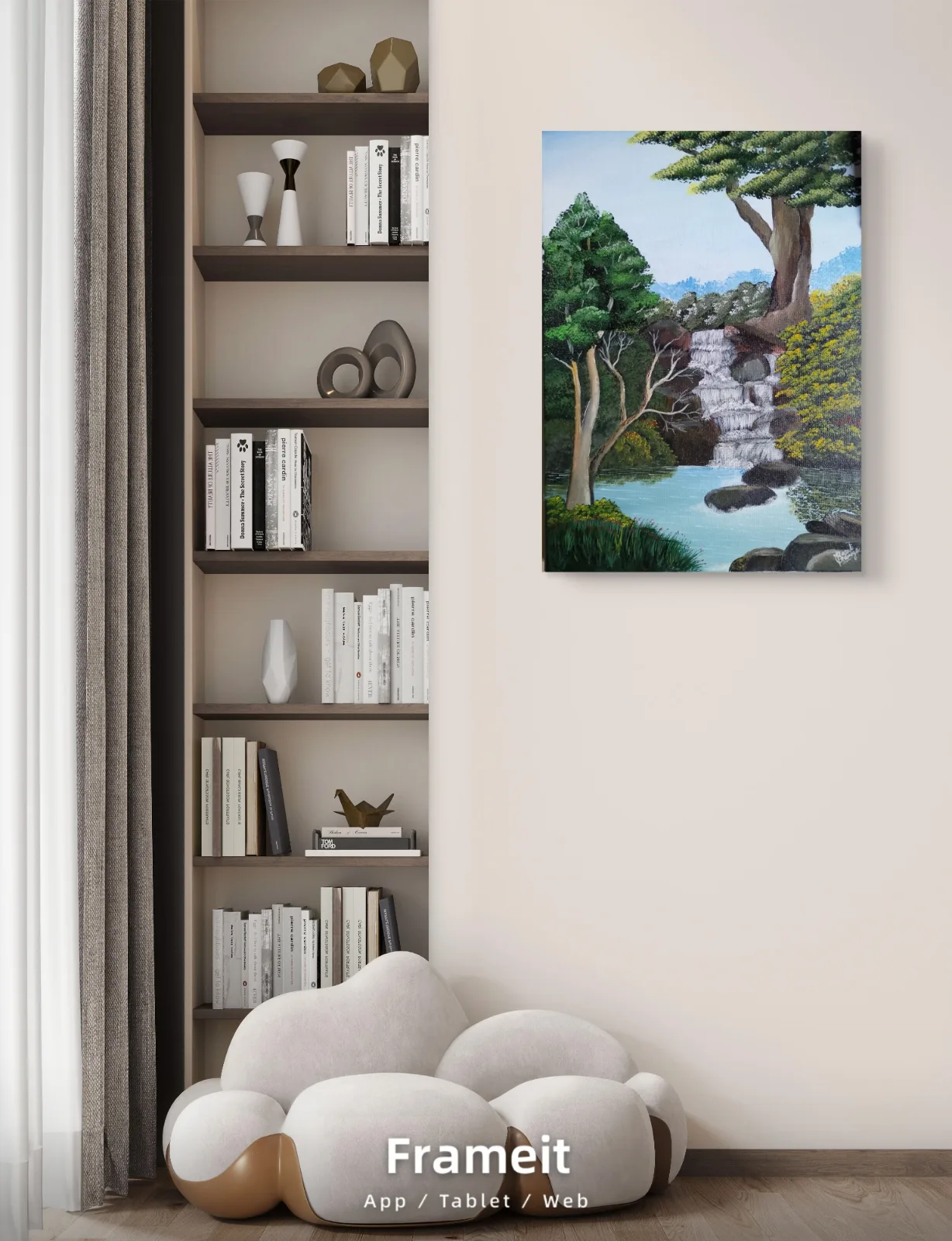 Hand painting canvas art — view 1 of 5