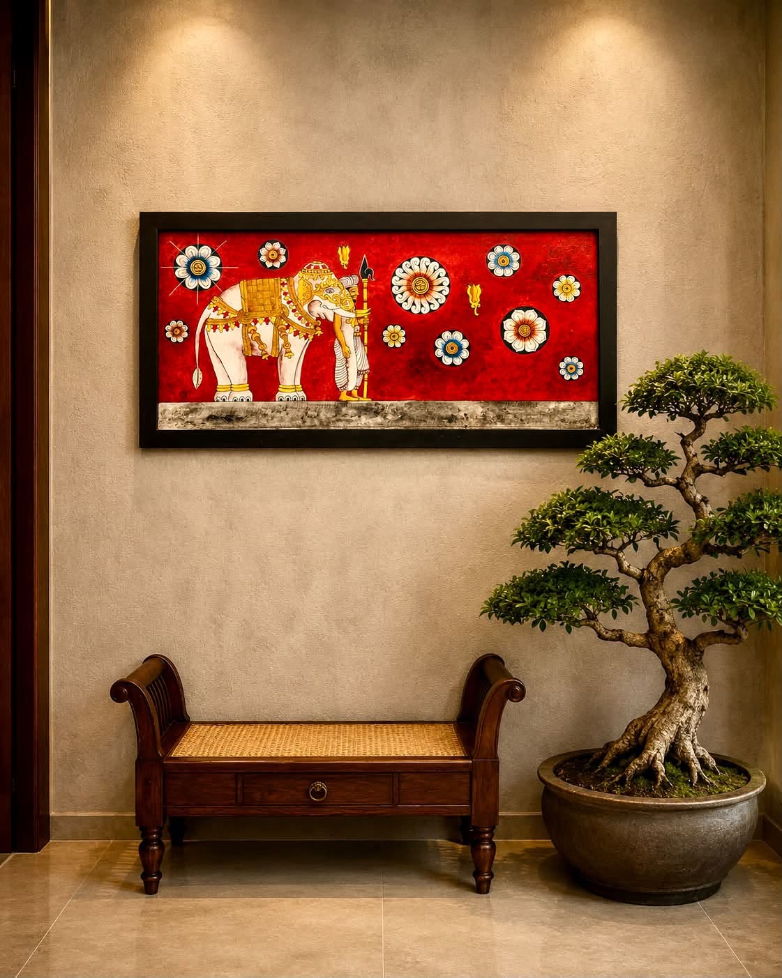 wall paint- dalada perahara — view 1 of 4