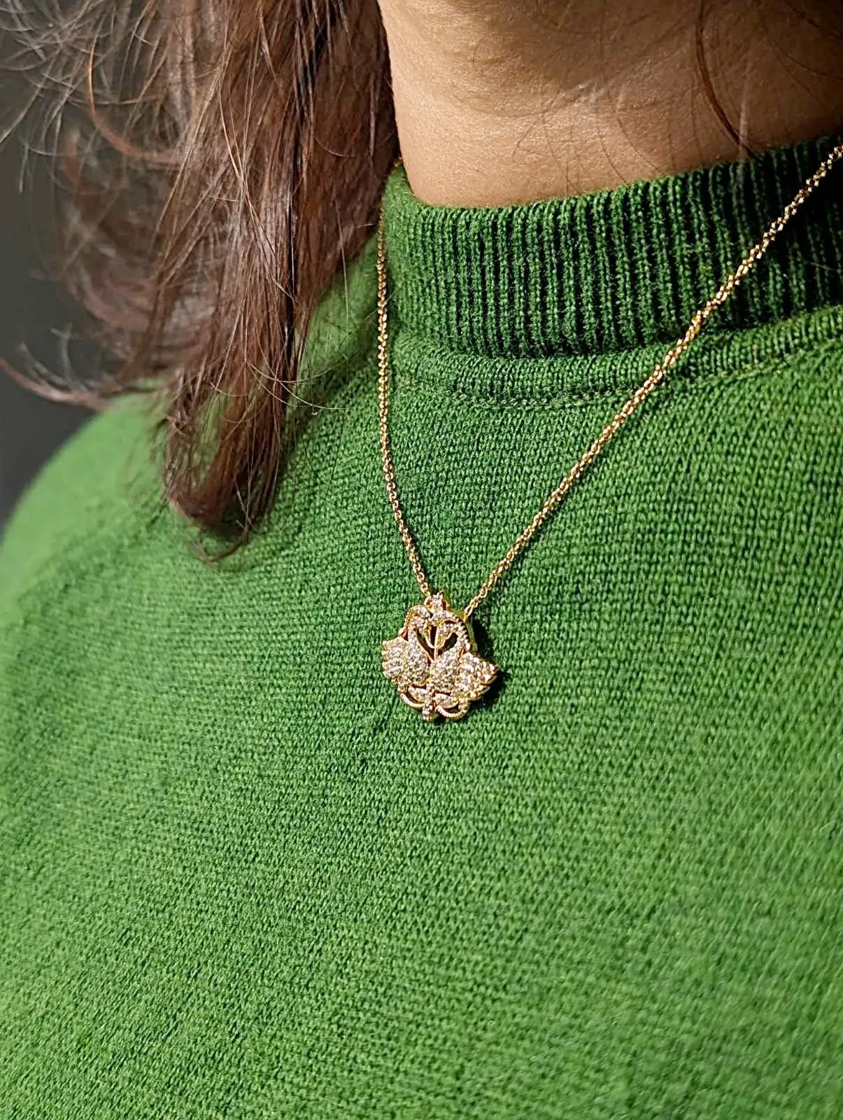 Kandyan Hansa Puuttuwa Pendant Necklace — view 1 of 5