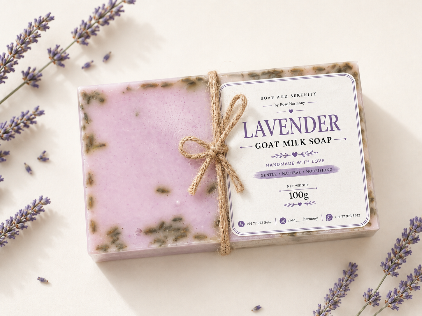 Goat Milk Lavender Soap