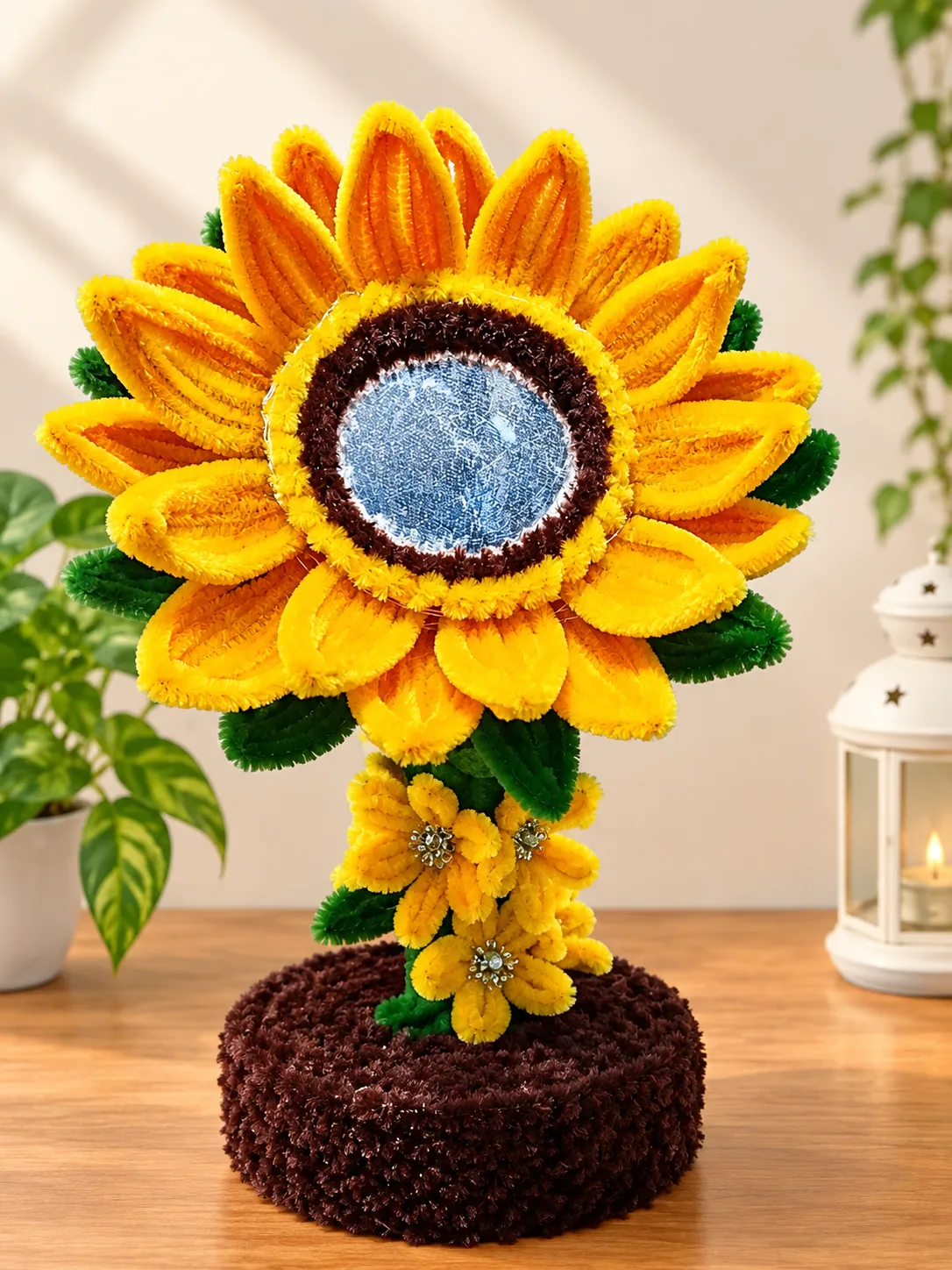 Sunflower table mirror — view 1 of 2