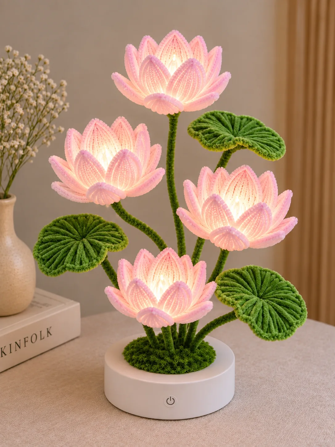 Lotus deco with Light effect
