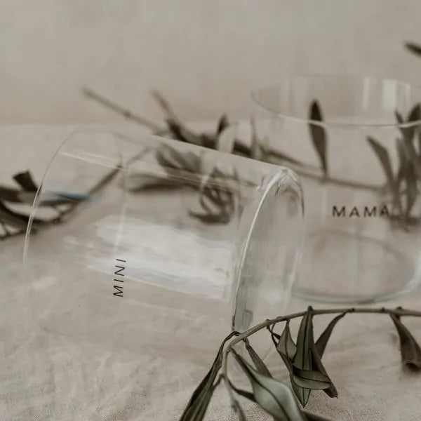 Verres à eau Mama & Mini 4
