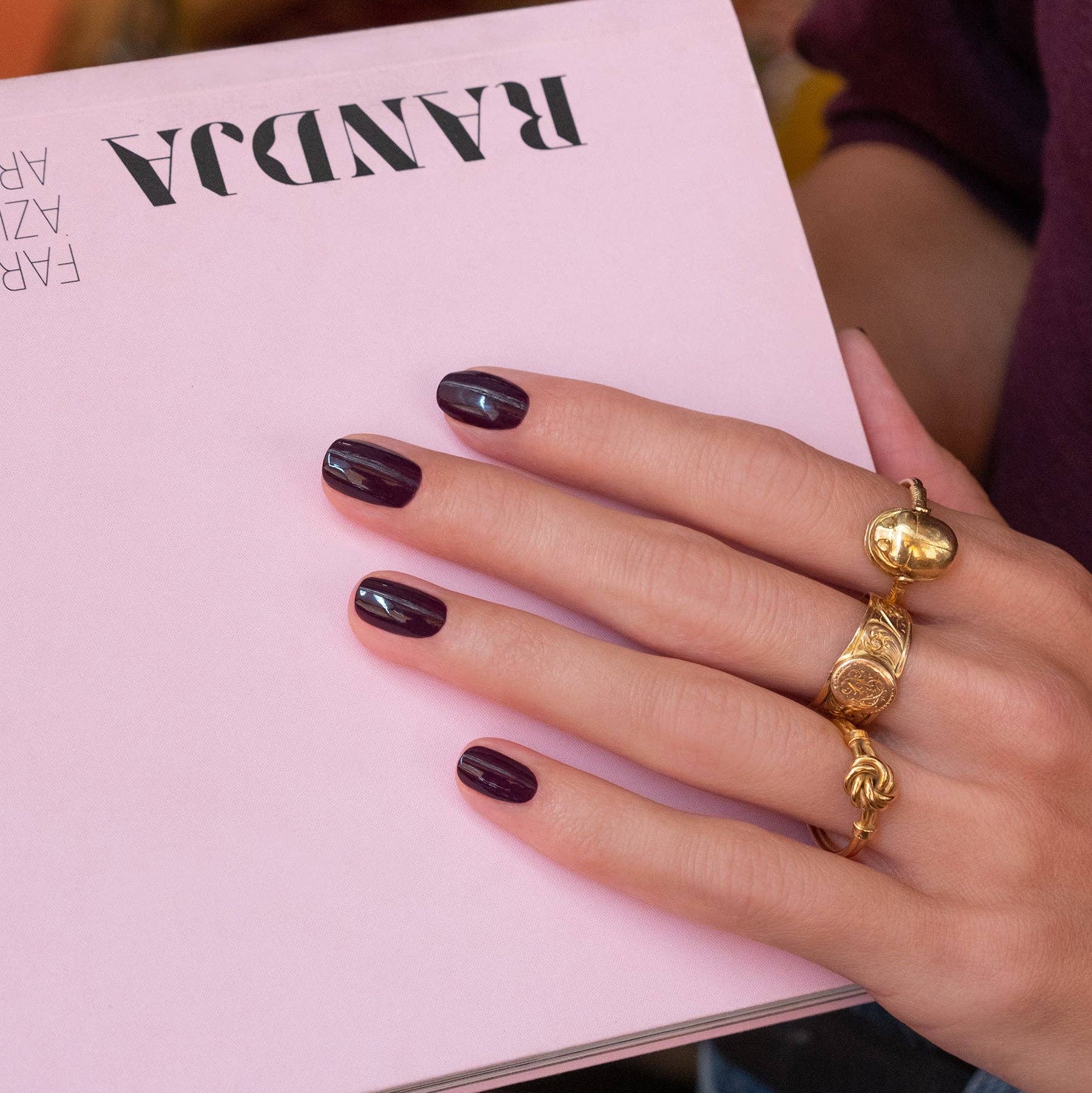 Vernis à ongles - Aubergine 3