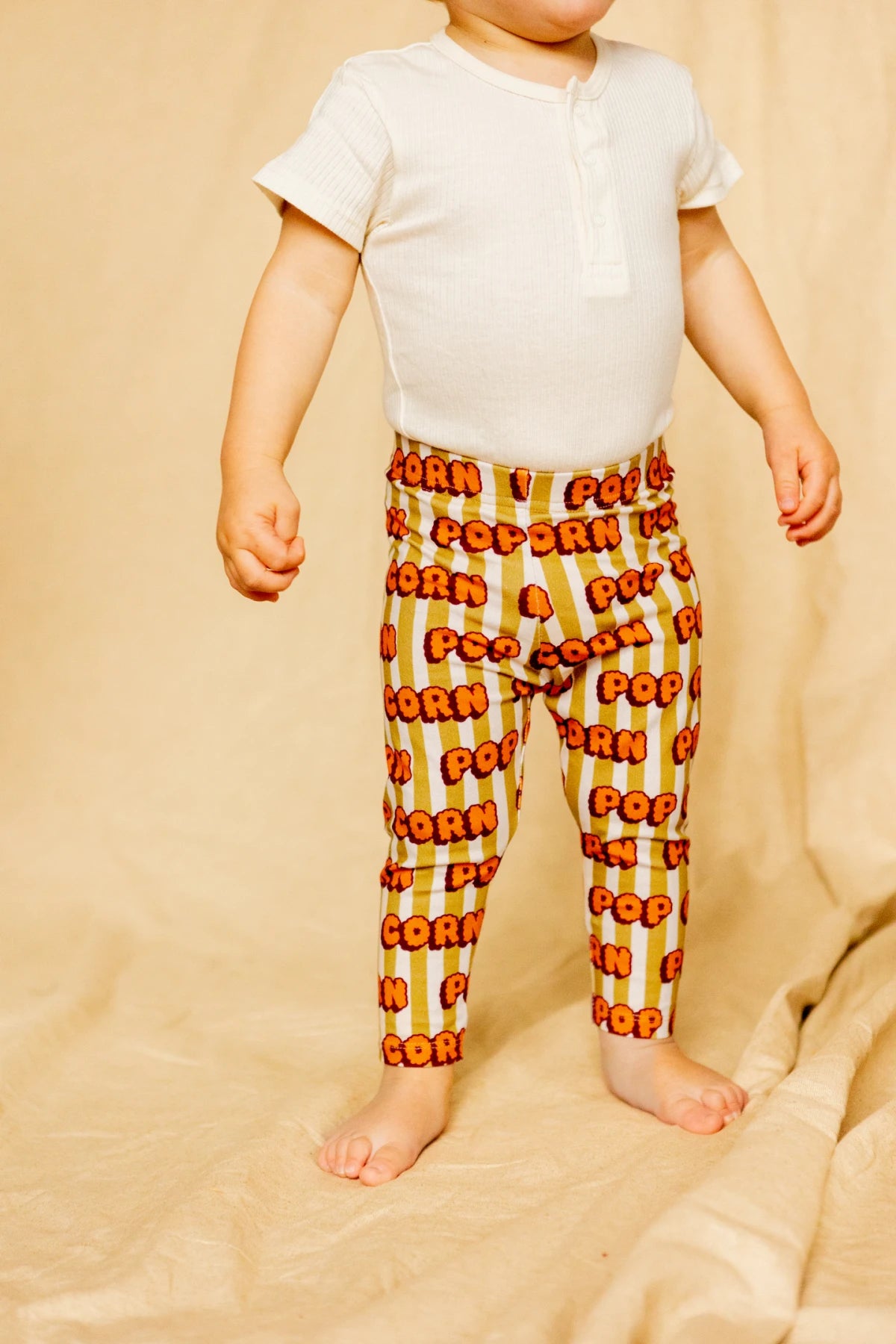 Legging Jayane Pop Corn Olive — 6 mois