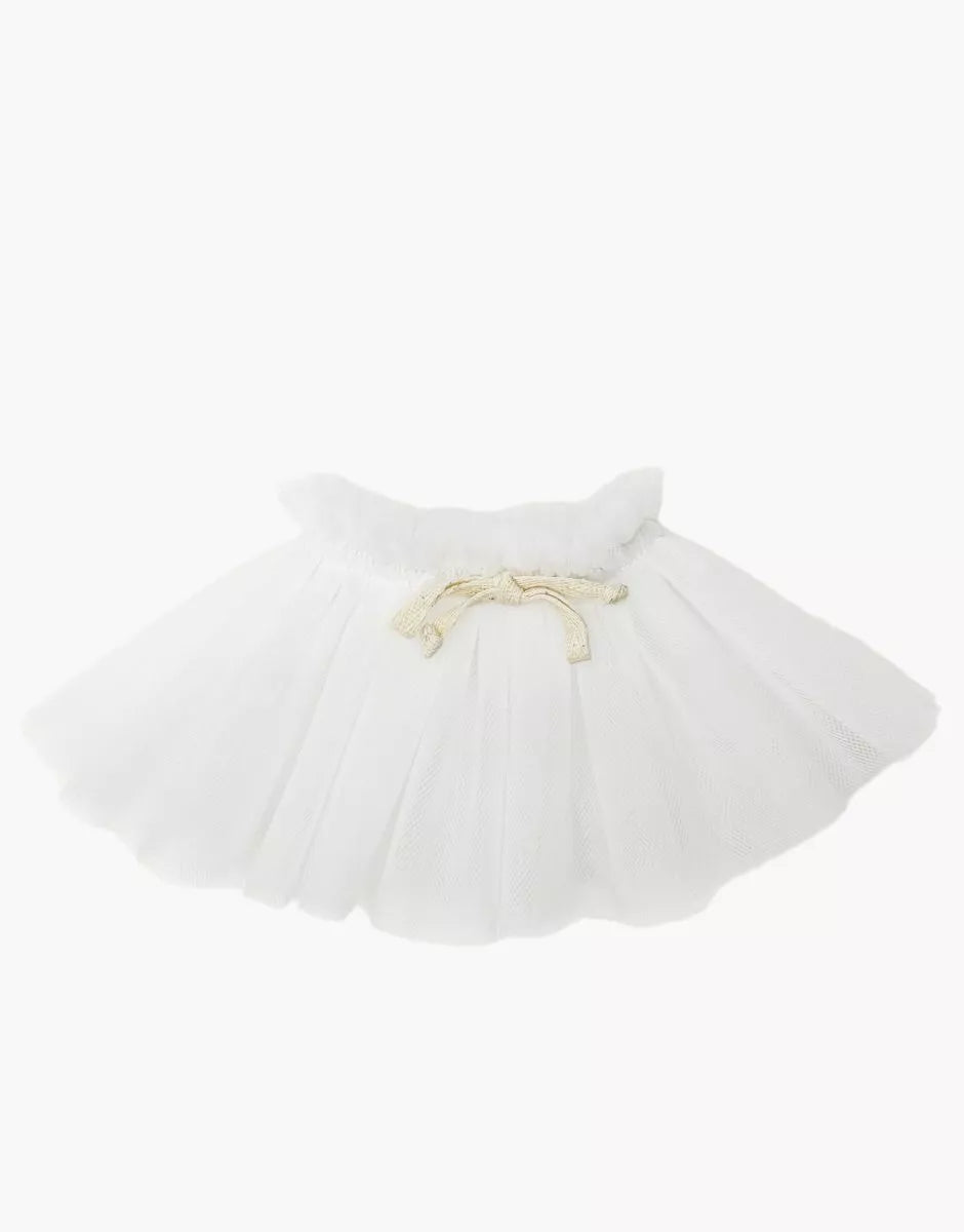 Gordi : Tutu court Alicia avec nouettes blanc