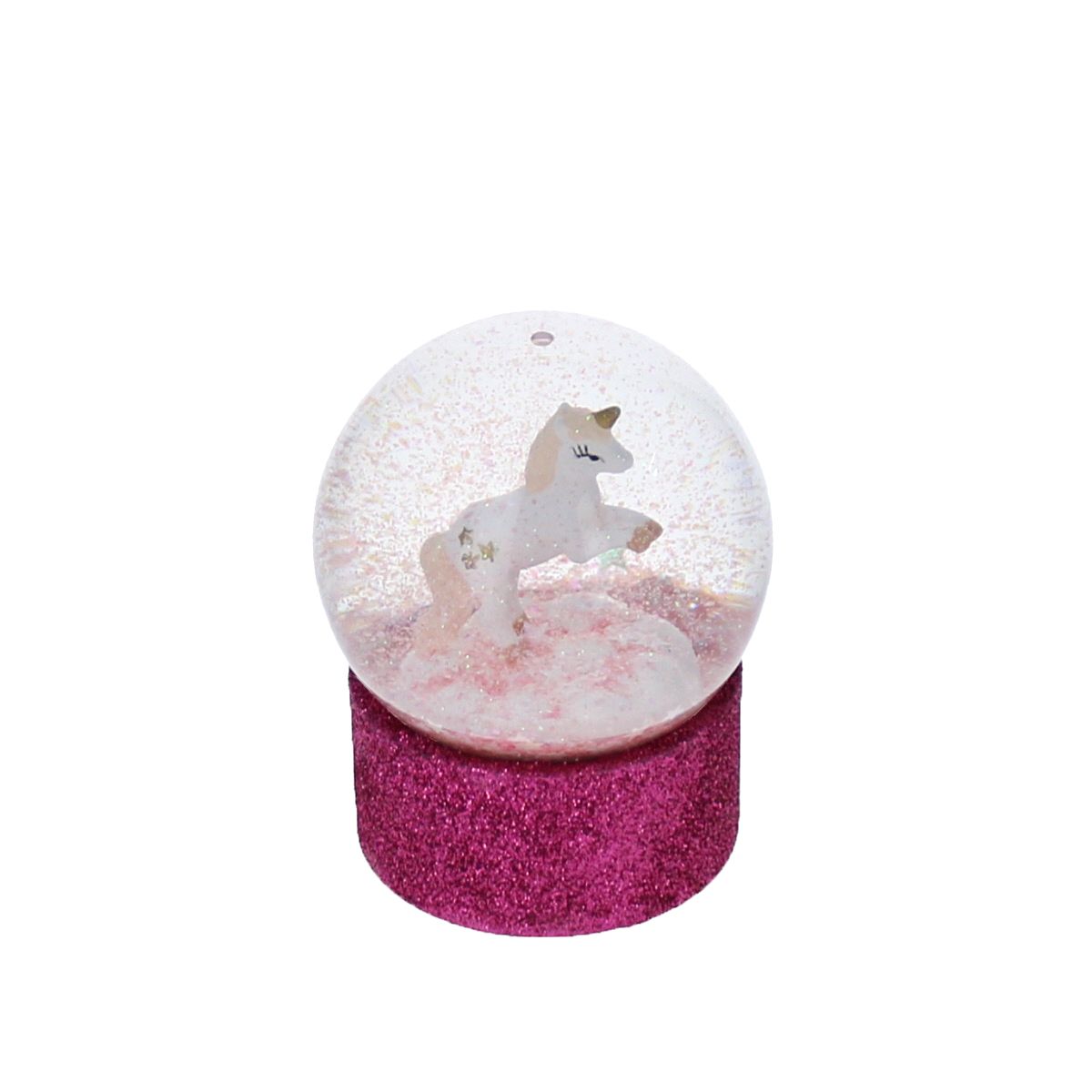 Boule à neige licorne 2