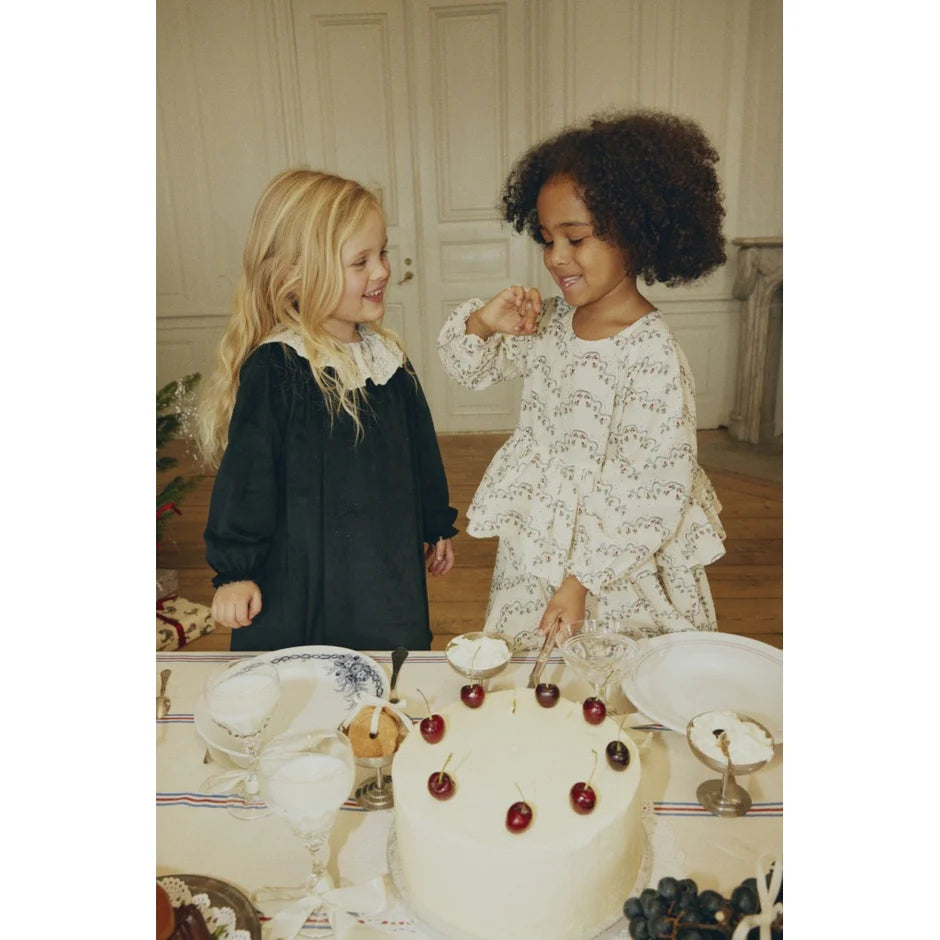 Robe venola Konges Slojd Velours Noir 3