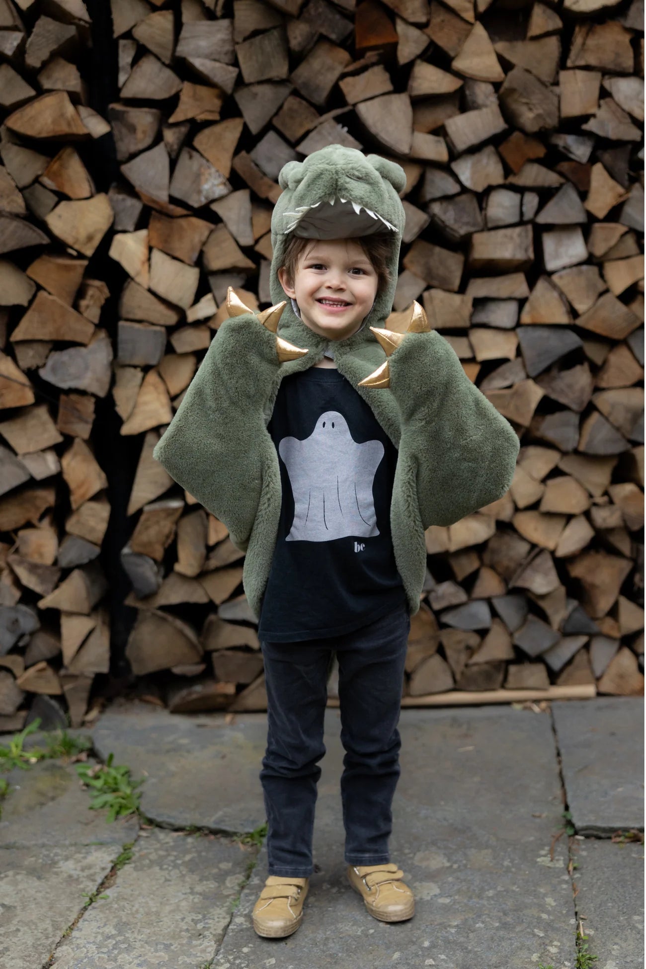 Déguisement cape câline T-Rex pour tout-petit 2