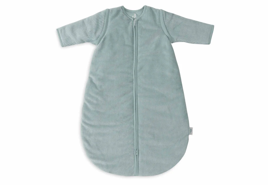 Gigoteuse d'hiver Jollein 110 cm — Velours bleu / vert