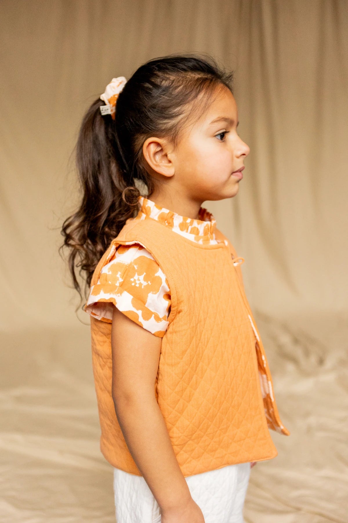 Gilet Sakuru orange enfants 2