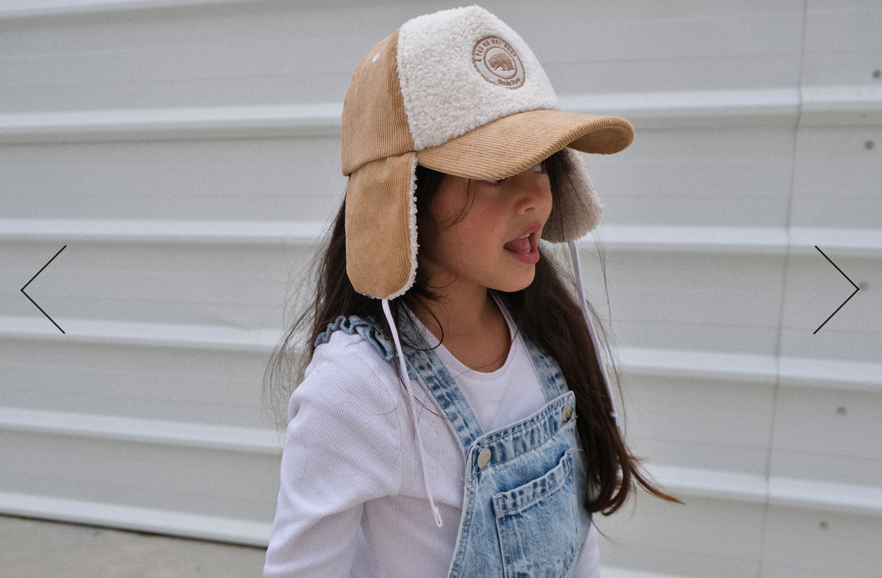 Casquette velours cocooning avec cache-oreilles 2