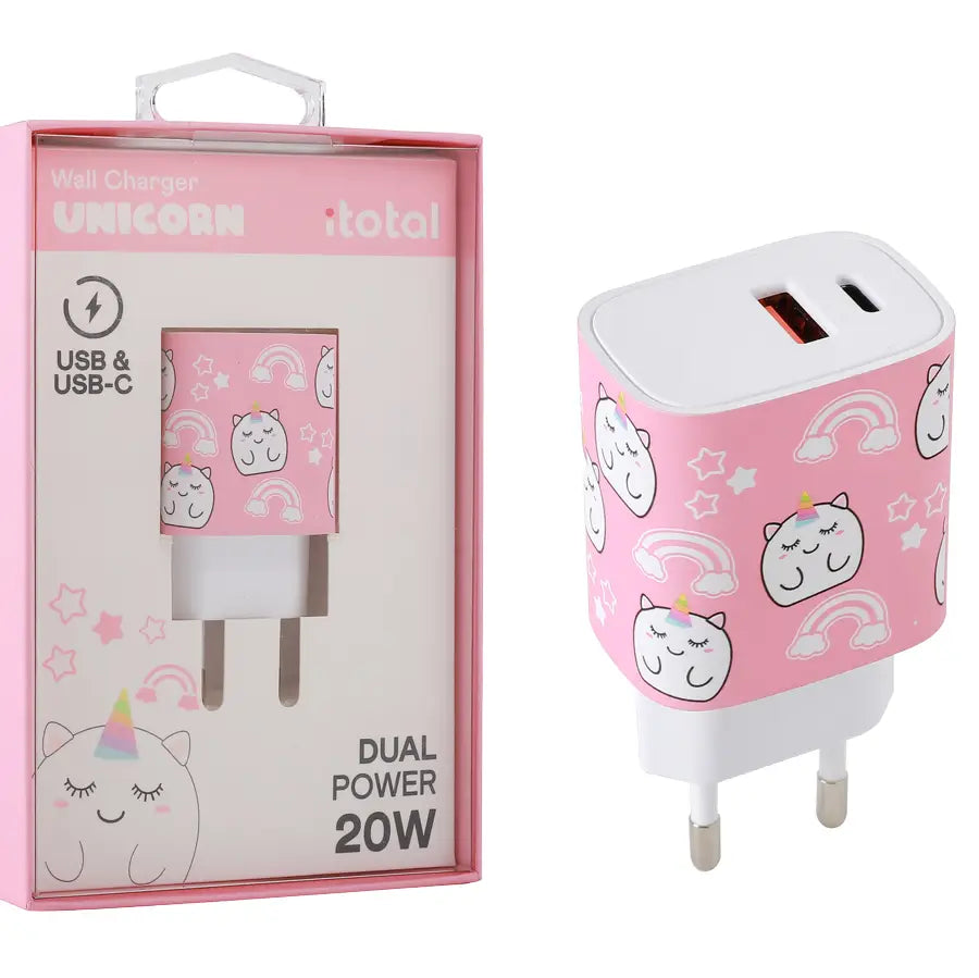 Chargeur USB licorne