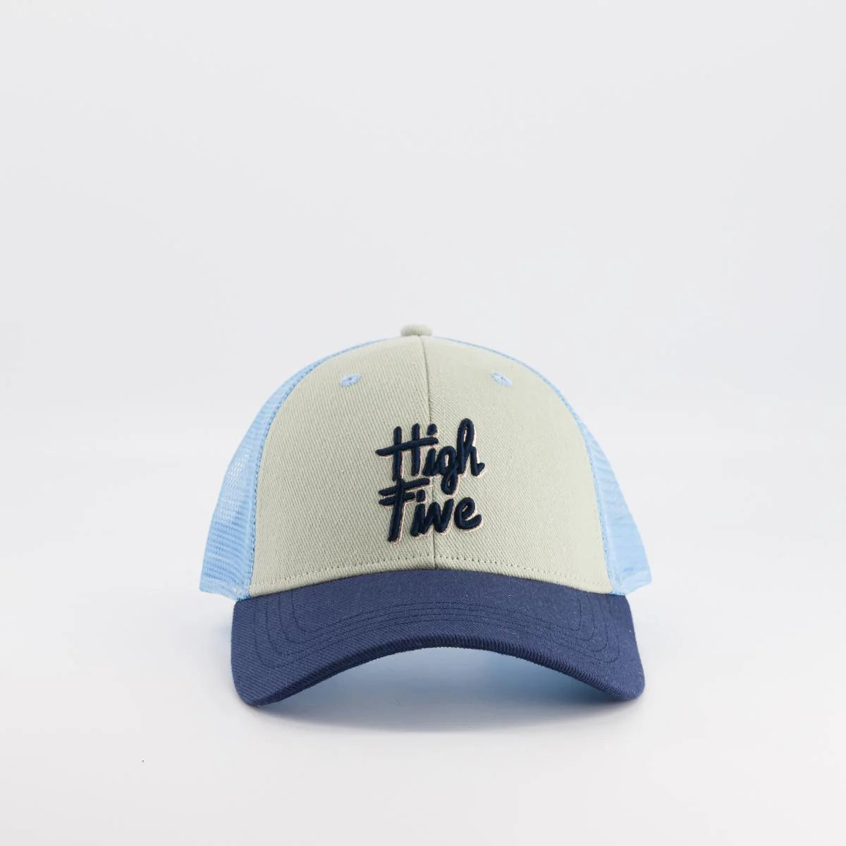 Casquette enfant et adulte High Five bleue 3