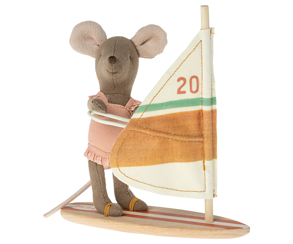 Maileg : Souris 'Surfer', Petite Sœur