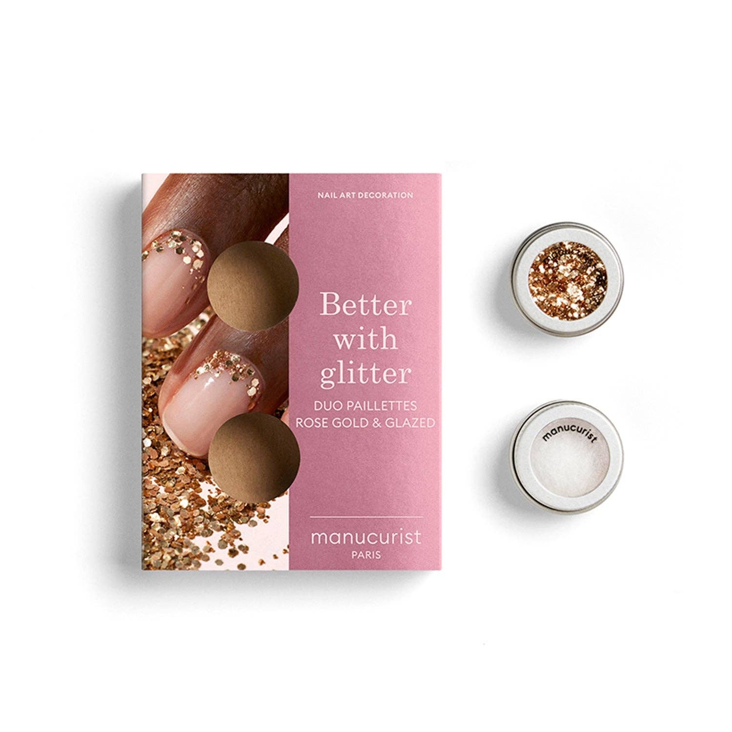 Paillettes - Rose Gold & Glazed 3