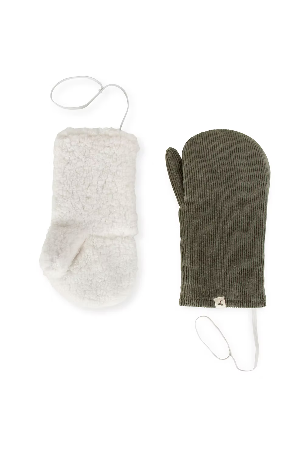 LA MOUFLETTE upcyclée Kaki — 6/8 ans