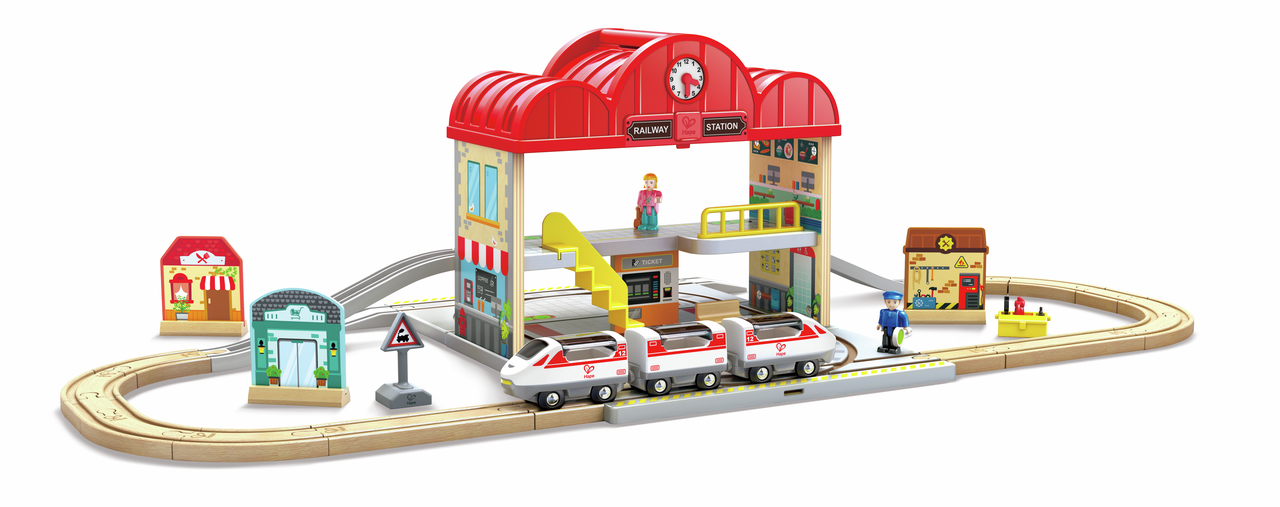Coffret portable circuit Train et Gare — Stock 2
