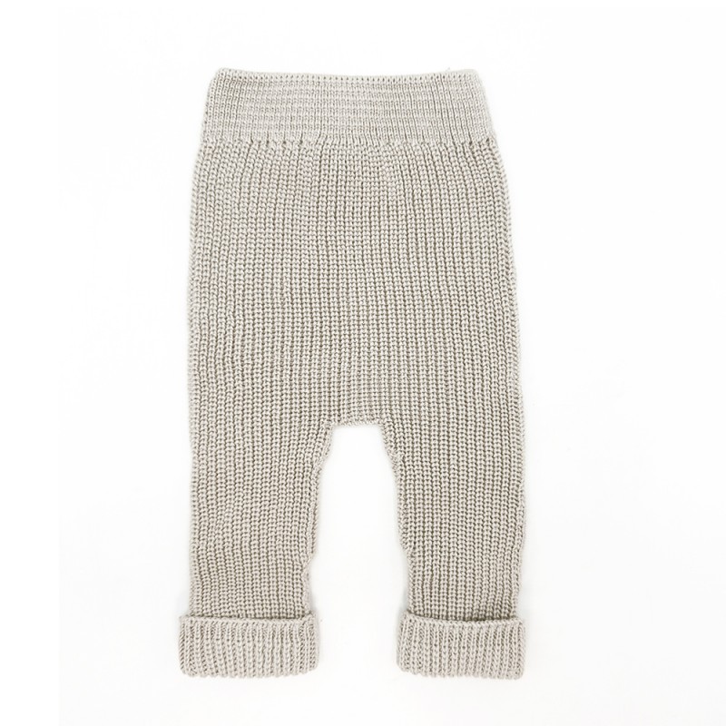 Pantalon bebe canale beige