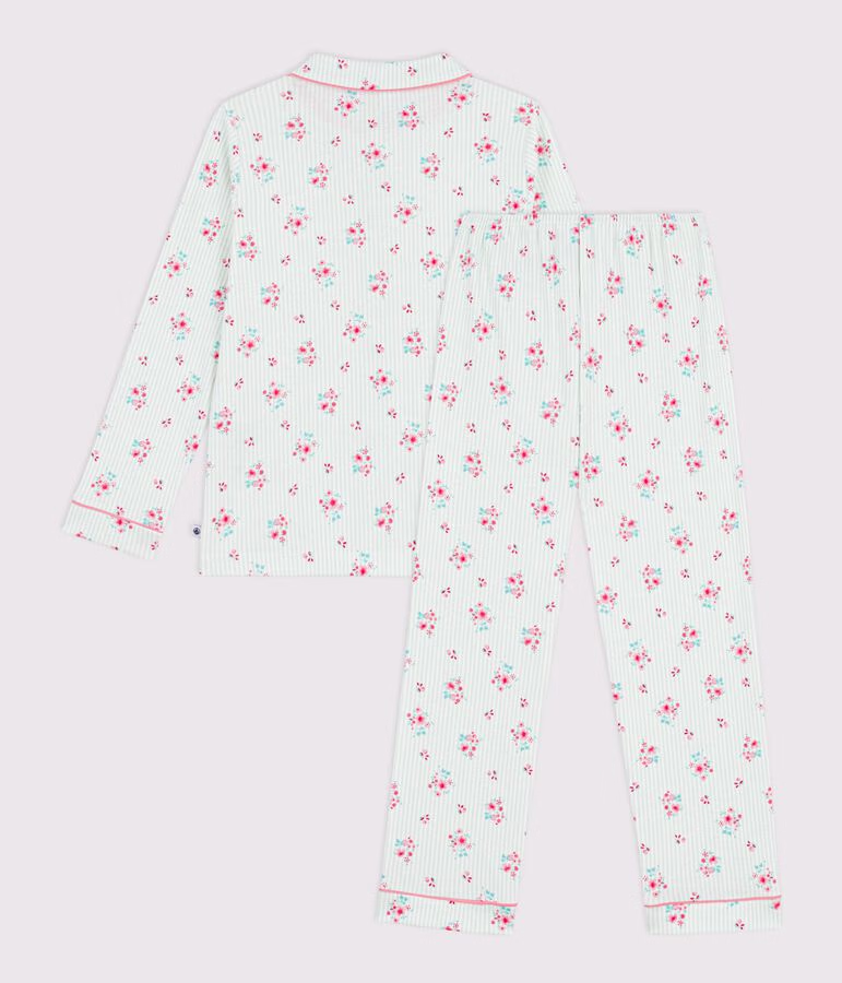 Pyjama boutonné enfant en coton imprimé 2