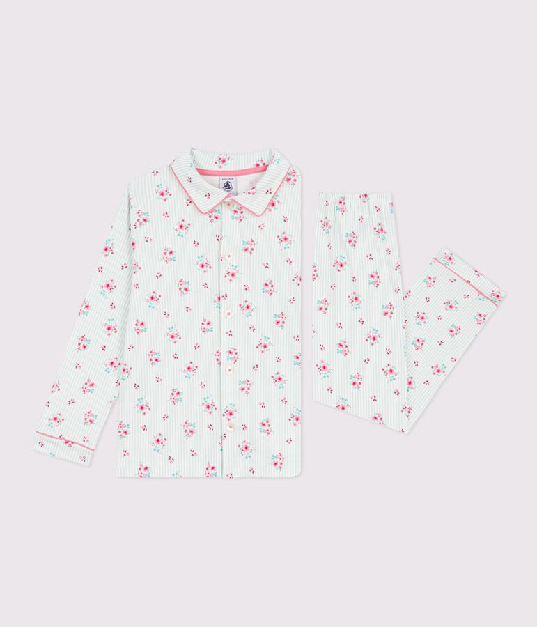 Pyjama boutonné enfant en coton imprimé 4