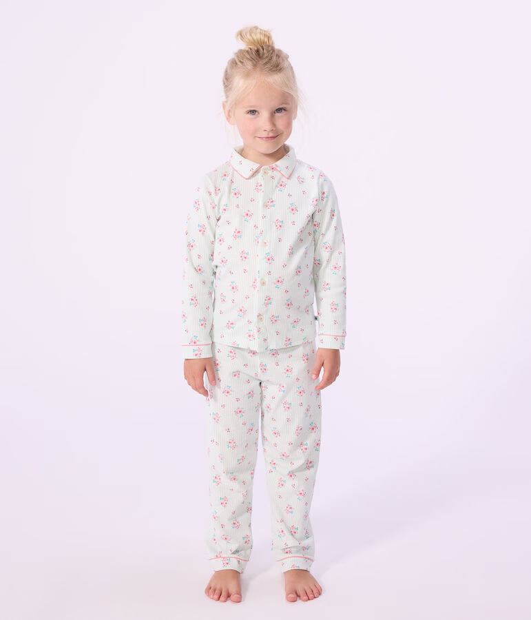 Pyjama boutonné enfant en coton imprimé 5