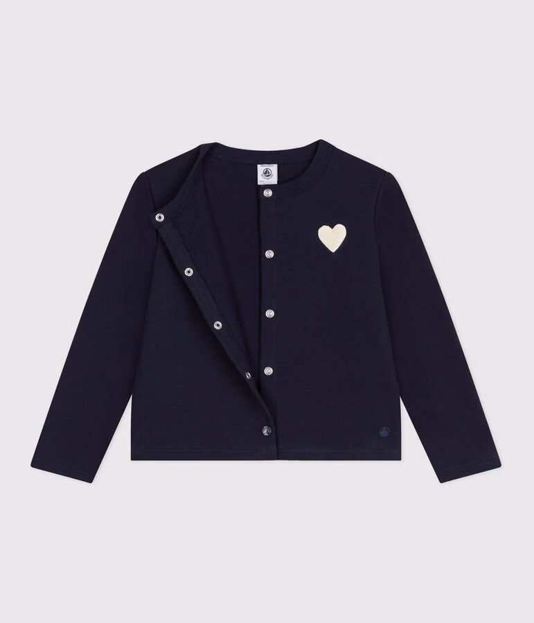 Cardigan en molleton enfant fill
